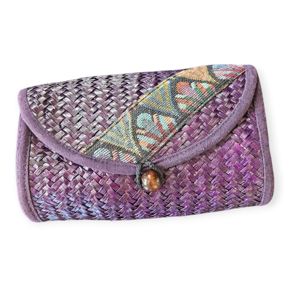 Raffia Purse - Picture 2 of 6